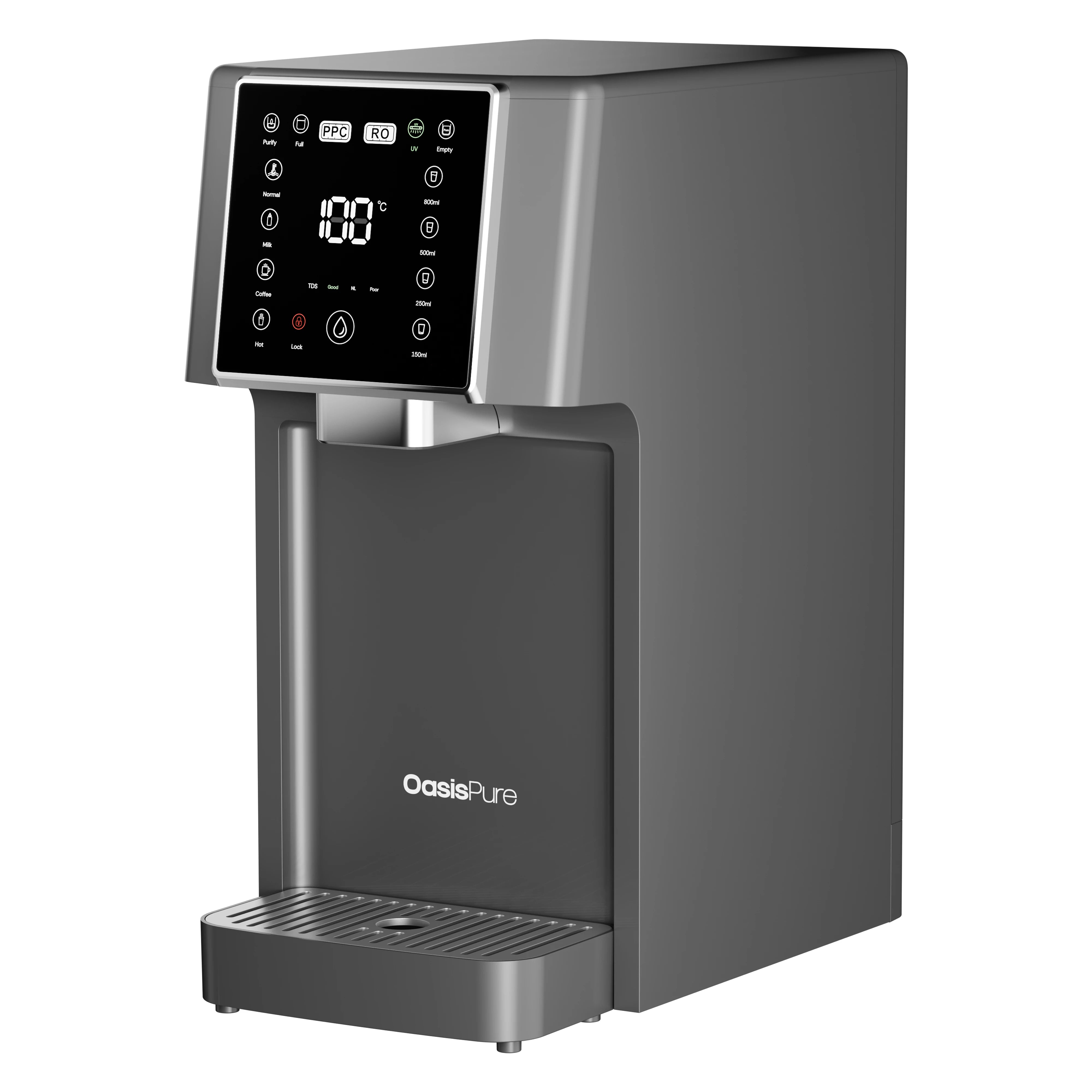 OasisPure FreshGo Slim Umkehrosmoseanlage – Platzsparende Direktanschluss-Lösung für reines Trinkwasser